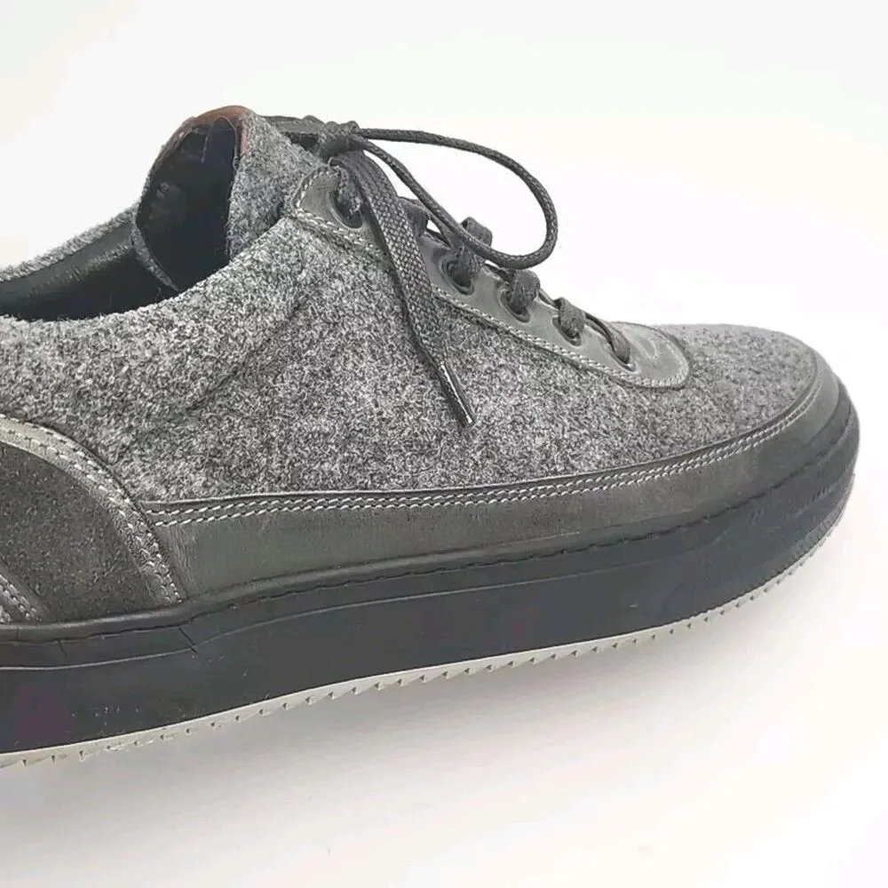 Cycleur de Luxe Sneakers Shoe Gray Wool Feel 1.25